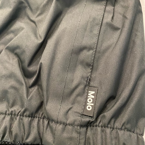 Molo black lightweight windbreaker/rain jacket - Picture 2 of 6